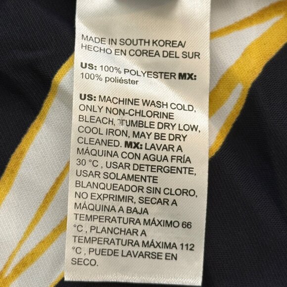 Chicos Ponsa Palms Poncho Black Floral Tropical Top Womens Size L/XL NEW - Picture 5 of 7